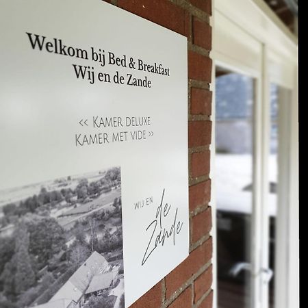 Bed And Breakfast 'Wij En De Zande' Kamperveen Exterior photo